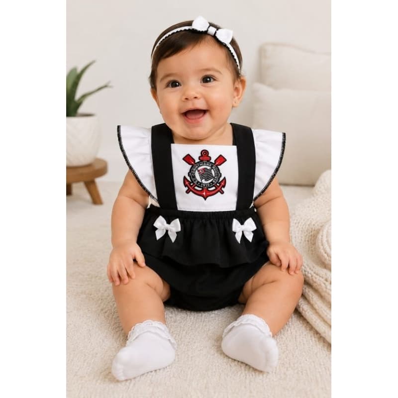 Romper e body Bebê Infantil Temático mêsversário 👶🏻⚽🎂