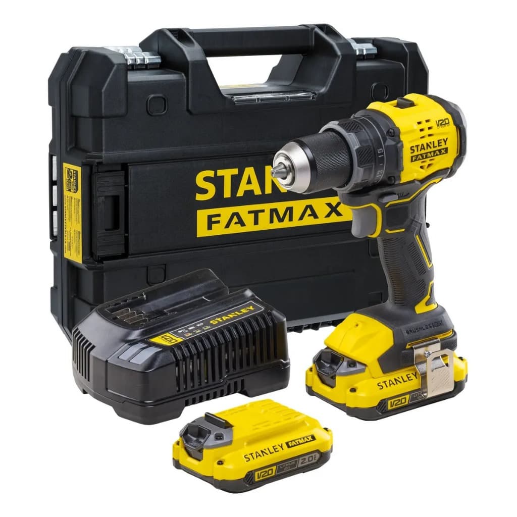FURADEIRA PARAFUSADEIRA IMPACTO 1/2 20V SBD716D2T STANLEY