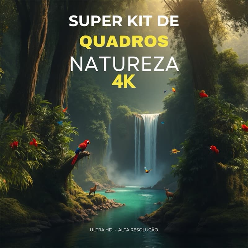 Super kit 7 quadros decorativos placa decorativa para presente decoração natureza, paisagem, meio ambiente.