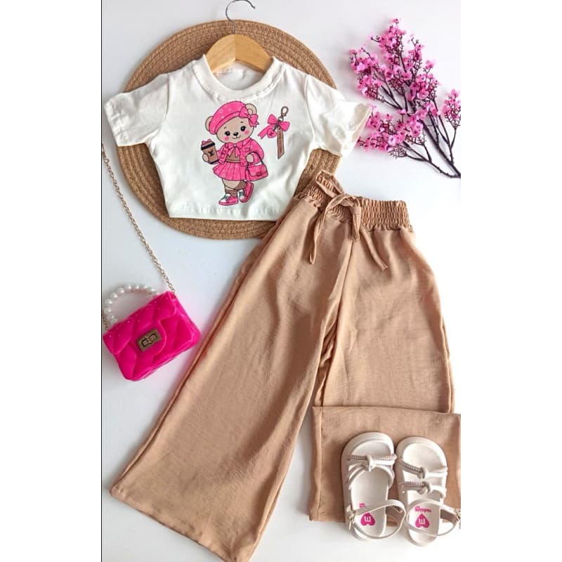 Conjunto Infantil Ursinho Fashion!