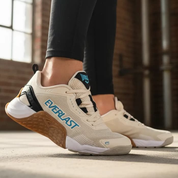 Tênis Everlast Feminino Climber Ultra Bege Treino Crossfit