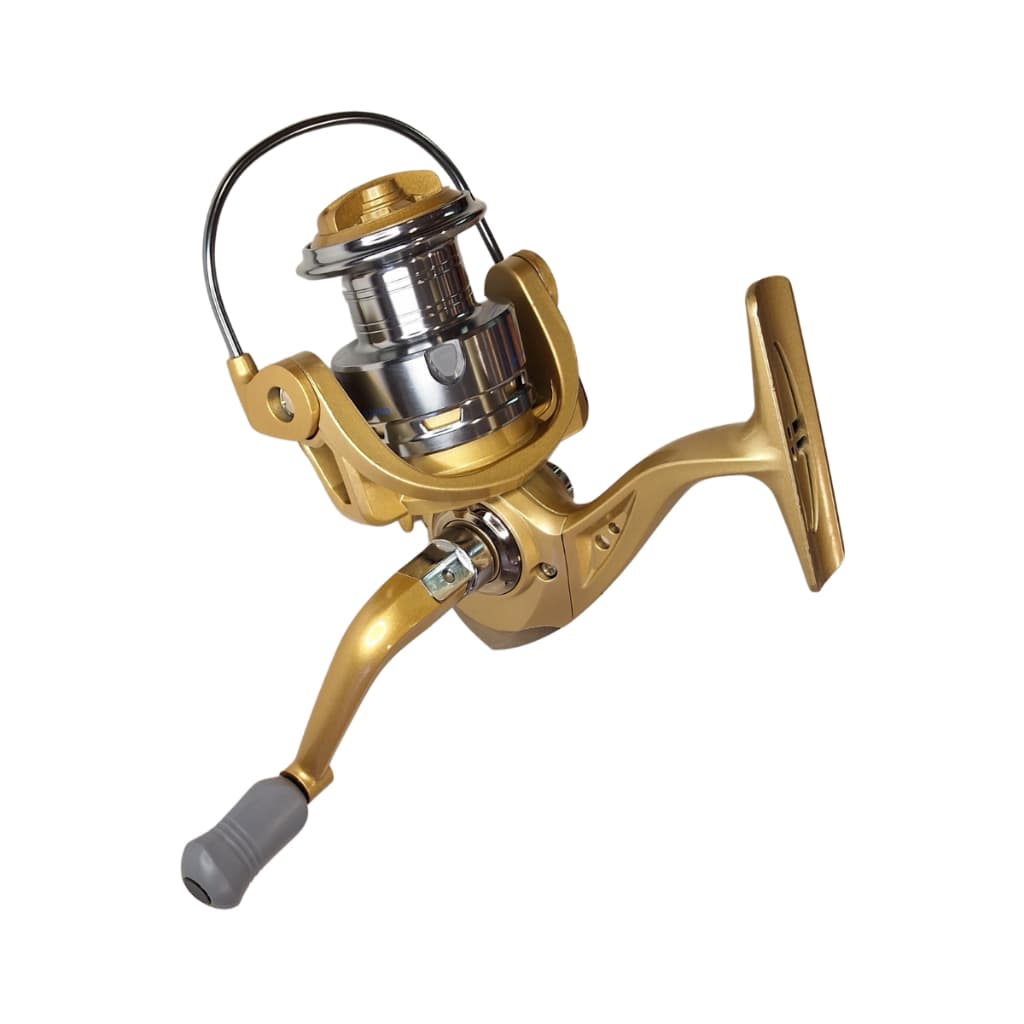 Molinete Cmik Fb3000 Padrão Profissional Dourado-escuro Direito/esquerdo