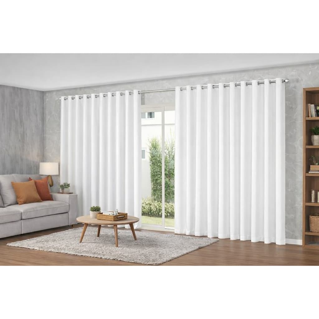 Cortina Letícia 6,00 x 2,80 para sala ou escritório