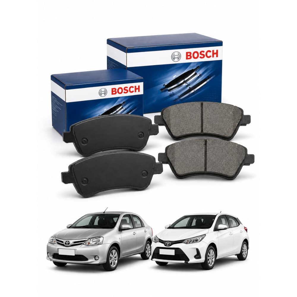 Jogo Pastilha Freio Dianteira Bosch Etios Yaris