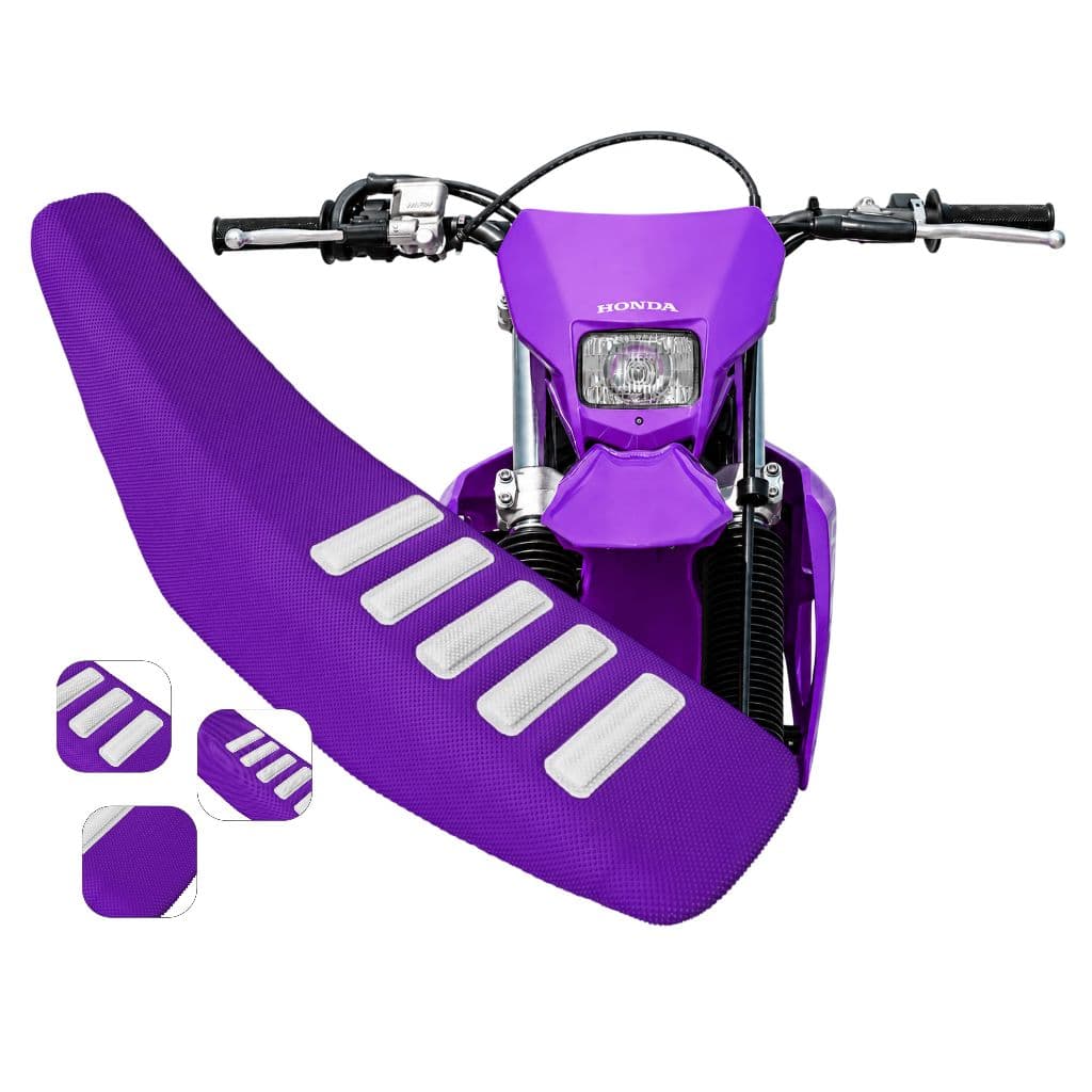 Capa De Banco roxa 5inco emborracha para Crf230/250f/Crf 300f Antiderrapante honda crf grip 5inco original crf 300f roxo