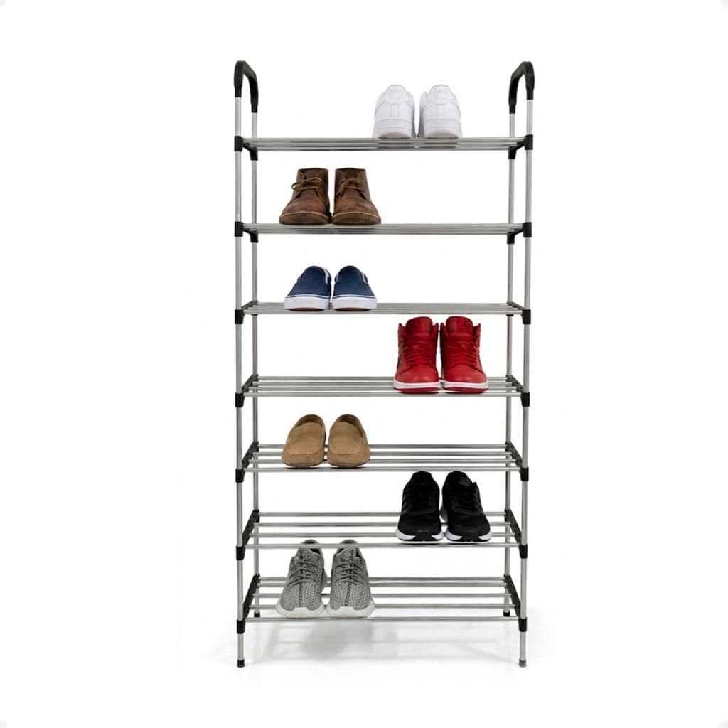 Sapateira Organizadora 7 Andares Metal Para Sapatos 14 Pares - Multibrix