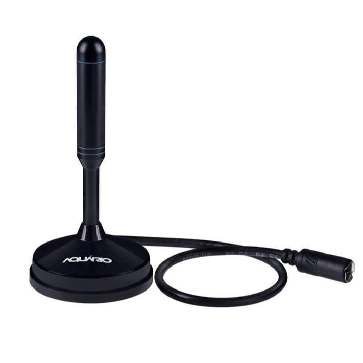 Antena Digital HDTV 5 em 1 VHF UHF FM 4K DTV-150 Interna Externa Com Cabo 5m Para TV