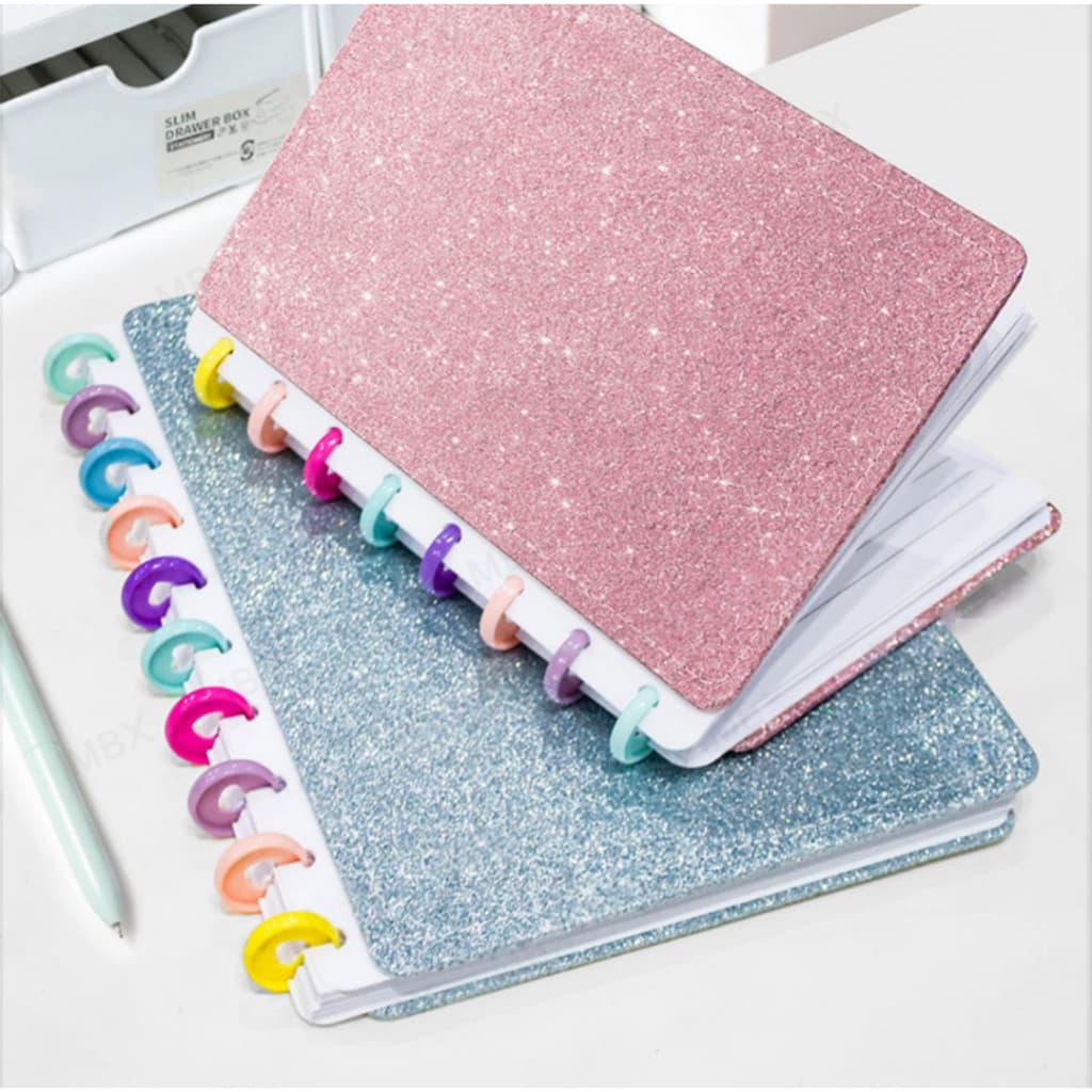 Caderno TIPO inteligente Luxo Estampado Capa Dura Courinho 80 Folhas - Versão A4, A5 e B5