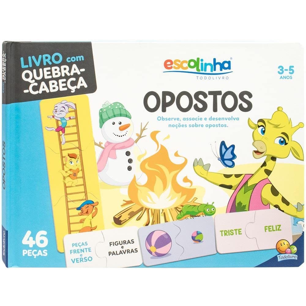 Livro - Quebra-Cabeça dos Opostos: Outros