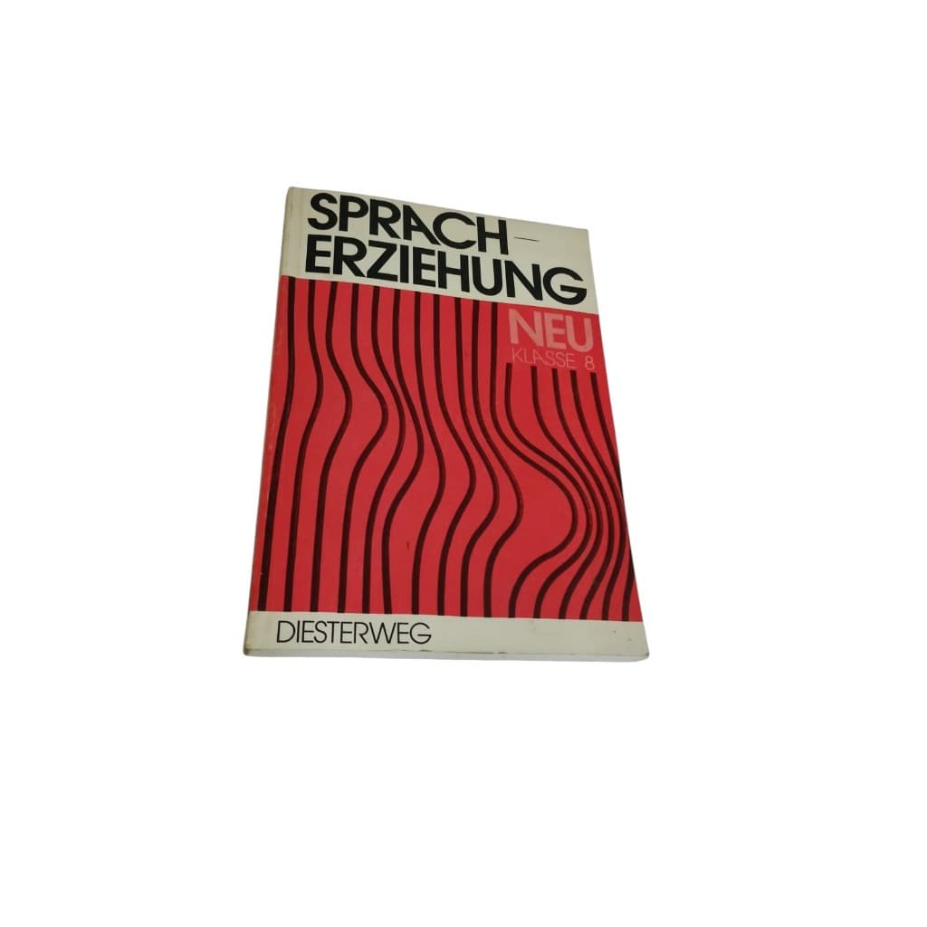 ANTIGUIDADE LIVRO DIDÁTICO LÍNGUA ALEMÃ SPRACHERZIEHUNG NEU KLASSE 8 ( PRODUTO USADO)