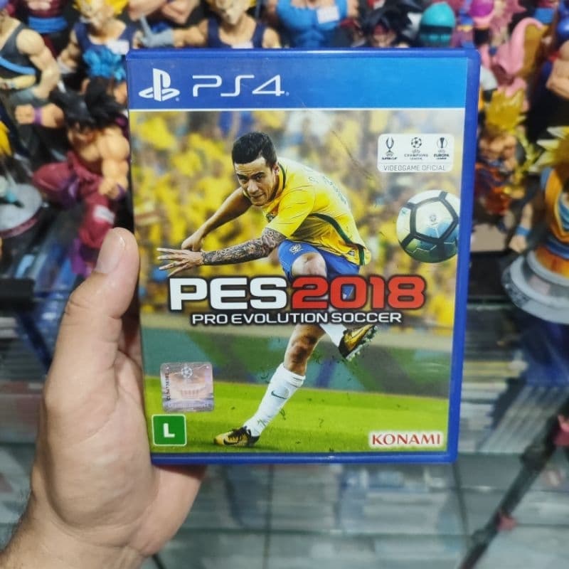 Jogo PES 2018 PS4 em Mídia Física - USADO SEMINOVO