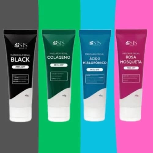 Máscara Facial Ísis Make-Up Peel Off Ácido Hialorônico 45g