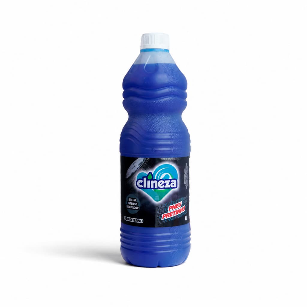 Pretinho Automotivo para Pneu Concetrado Clineza Brilho Molhado 1 Litro