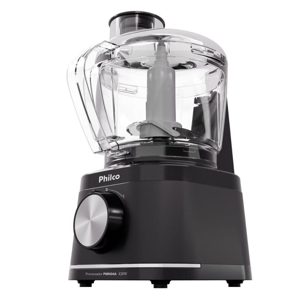 Processador Philco Linha Concept PMN04A 420W 500ML Trava De Segurança Voltagem À Escolher Nas Variações.