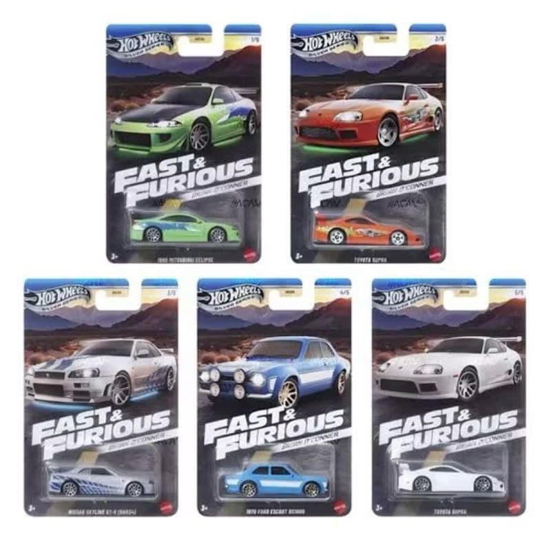 HOT WHEELS SILVER SERIES – Velozes e Furiosos