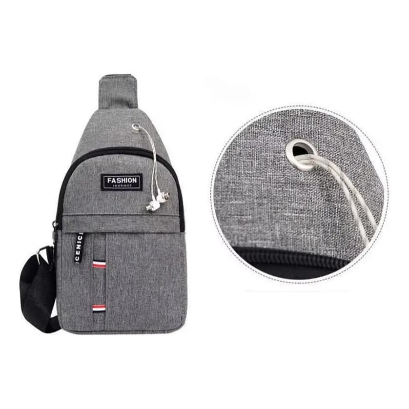 Bolsa De Peito Unissex Casual Transversal Ombro Fashion