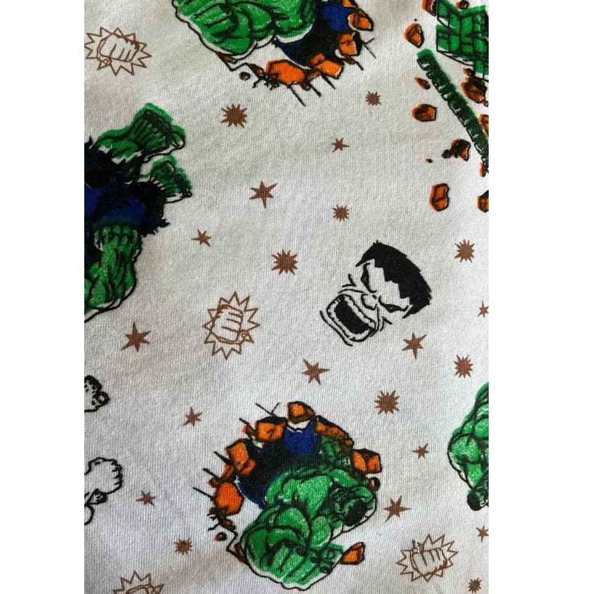 Metro Retalho De Tecido Malha 100% Algodão Estampada Infantil Personagens 1 Metro