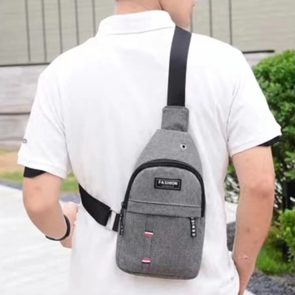 Bolsa De Peito Tiracolo Pochete Bag Transversal Masculina
