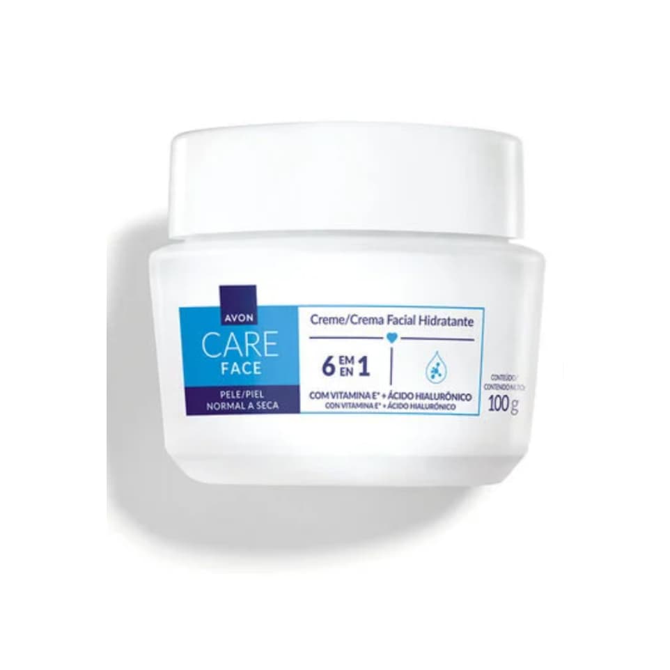 Avon Care Creme Facial Hidratante 6 Em 1