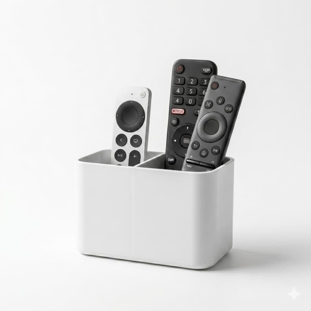 Suporte Mesa Porta Controle Remoto Duplo Ar Condicionado TV Ventilador Universal Sala