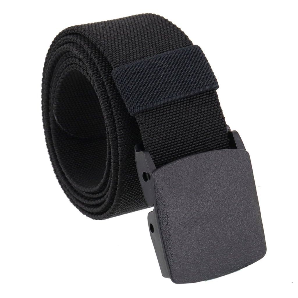 Cinto de Nylon com Fivela de Engate Rápido e Sem Metal