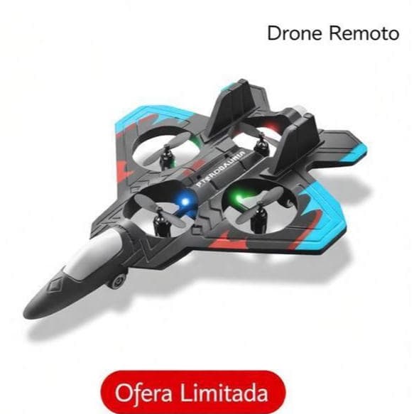 Aviao Drone Combat Aircraft Controle Remoto 2.4ghz 4 Motores