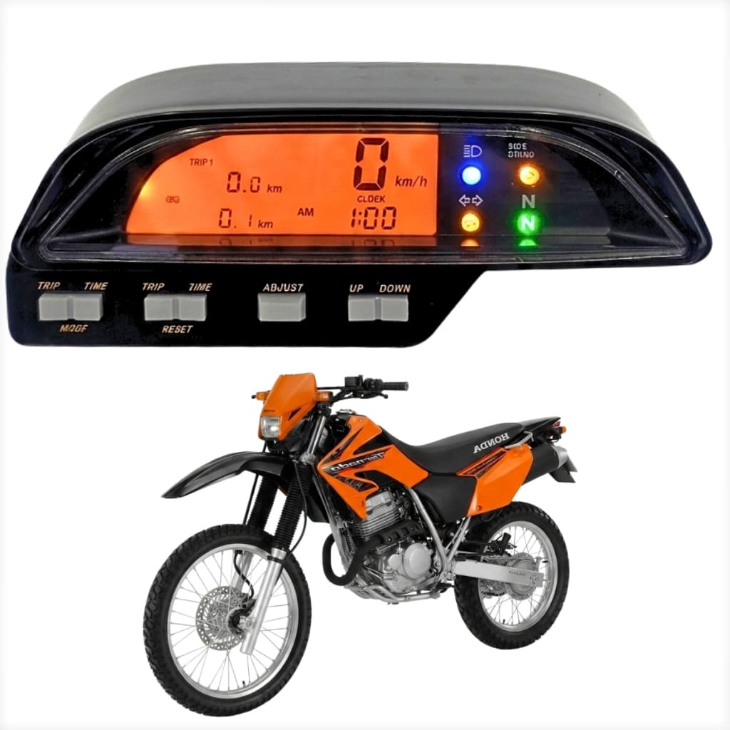 Painel Digital Completo Honda Tornado Xr 250 2001 2002 2003 2004 2005 2006 2007 2008 Modelo Original
