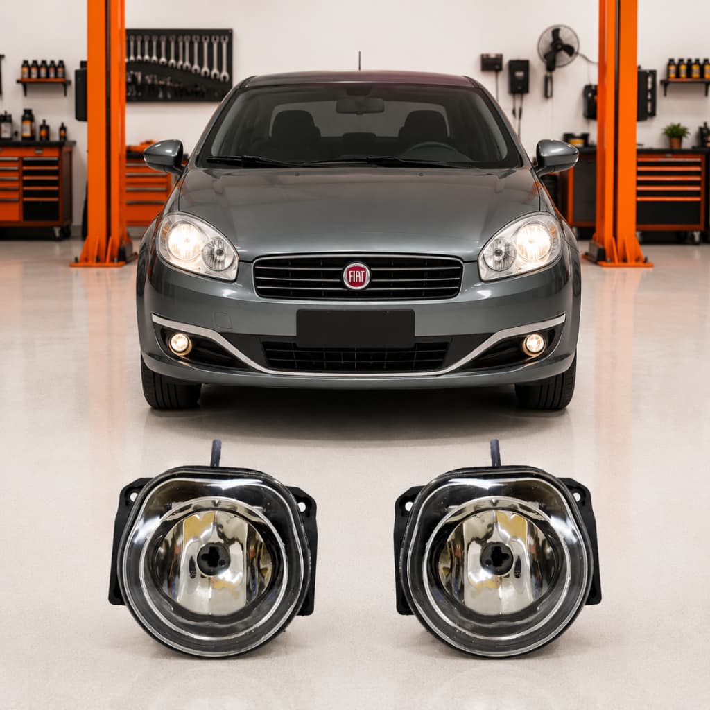 Farol De Milha Neblina Fiat Siena 2001 A 2015