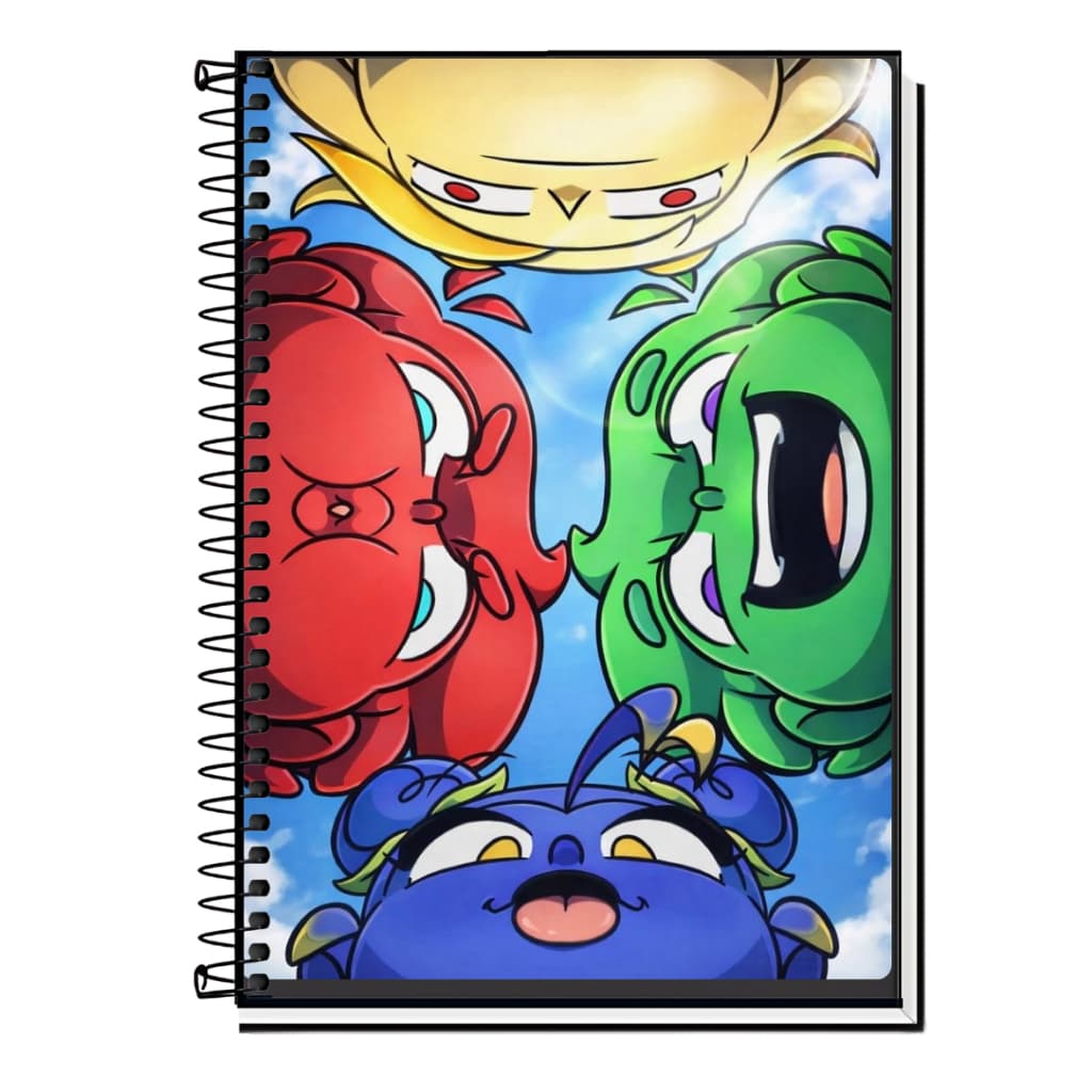 Caderno Personalizado Mundo Torajo Capa Dura |1 a 20 Matérias |Escola, Organização.