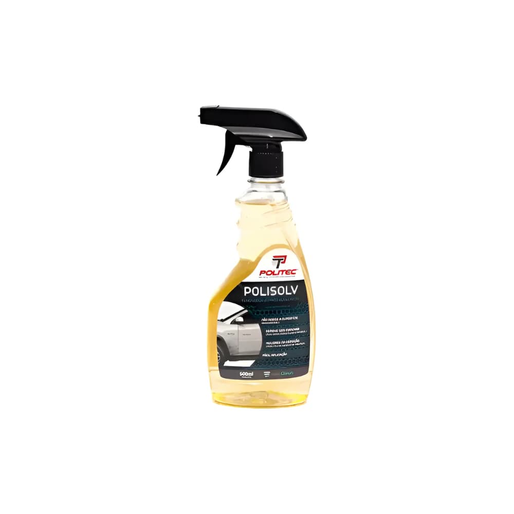 Polisolv 500ml Politec Removedor Cítrico Desengraxante Automotivo