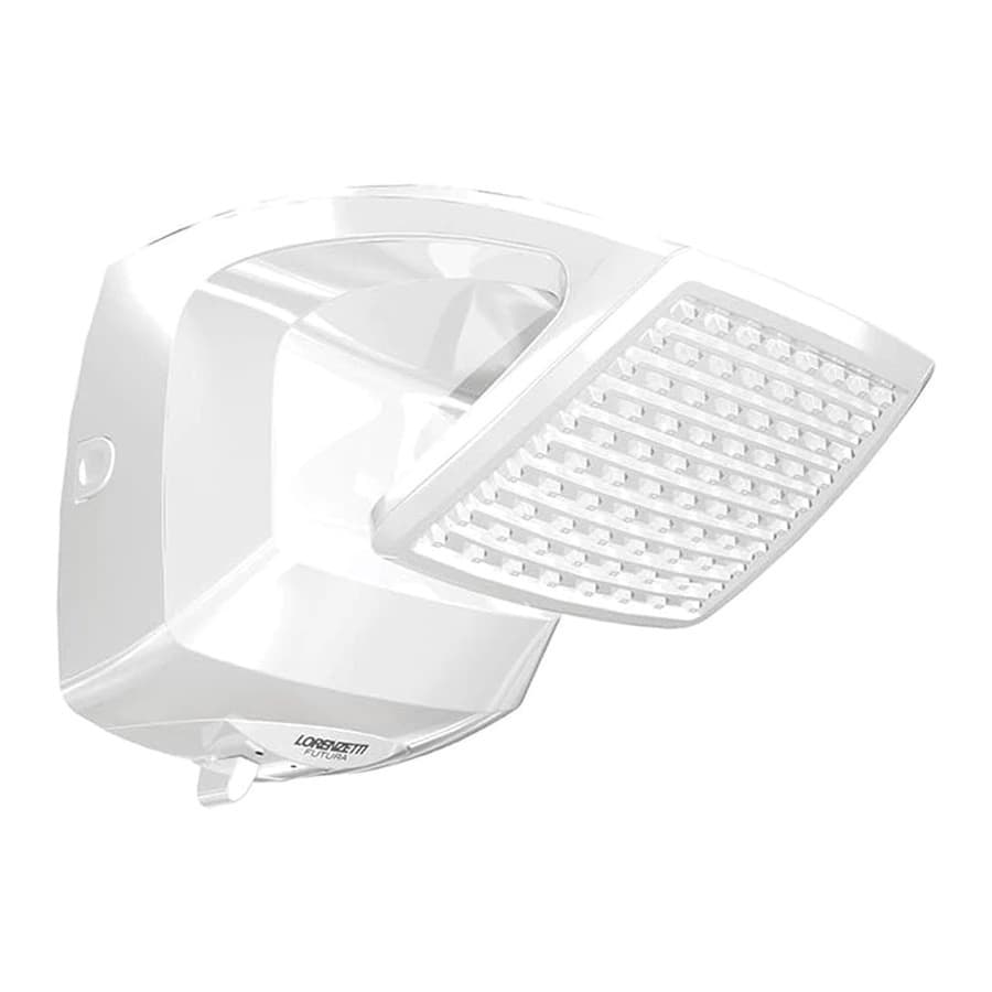 DUCHA FUTURA LORENZETTI MULTITEMPERATURAS BRANCA 5500W / 7500W 110V OU 220V