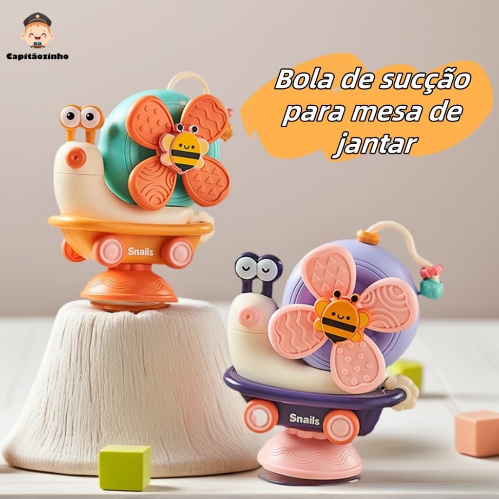 Chocalho Divertido Bebe Colorido Infantil Sensorial Brinquedo Mordedor Atrativo Estimula Coordenação Resistente