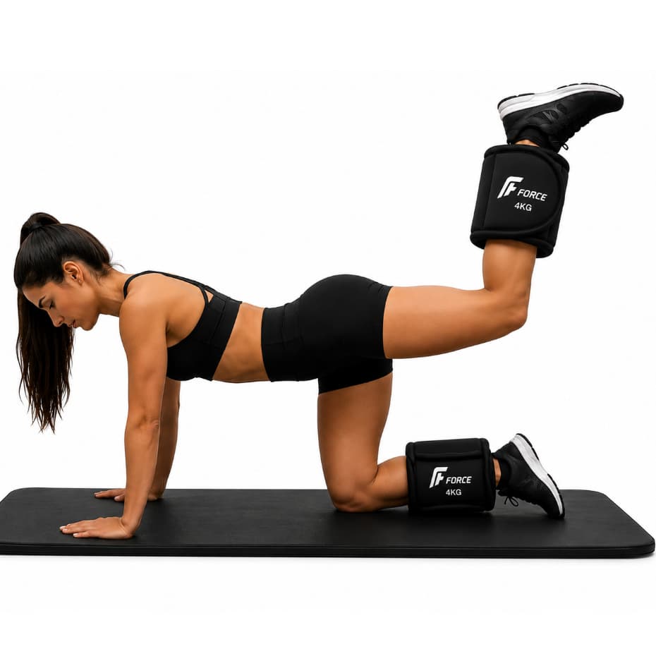 Caneleira de Peso PAR Tornozeleira Profissional Academia Musculaçao Ginastica Treino em Casa 4KG