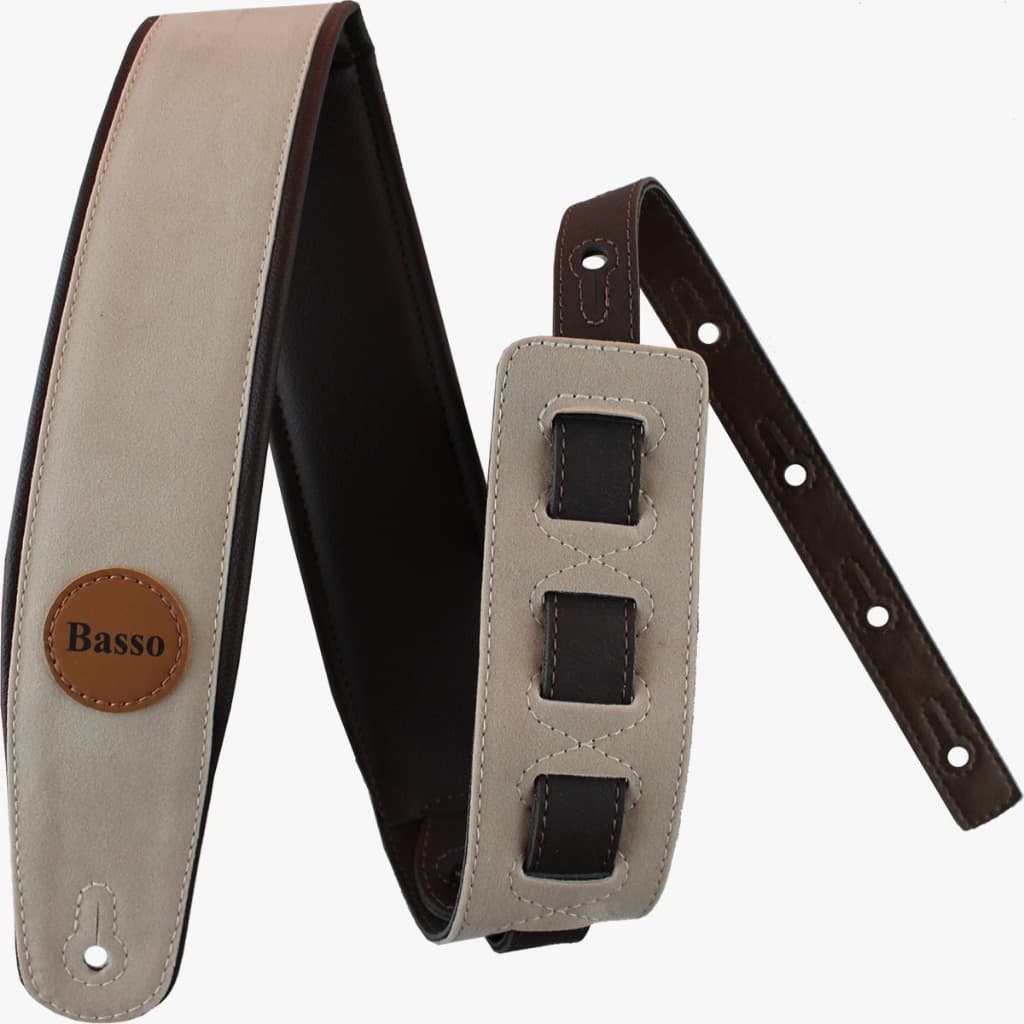Correia Basso Violão Guitarra Baixo Instrumentos Suede Ajustável Profissional de Qualidade
