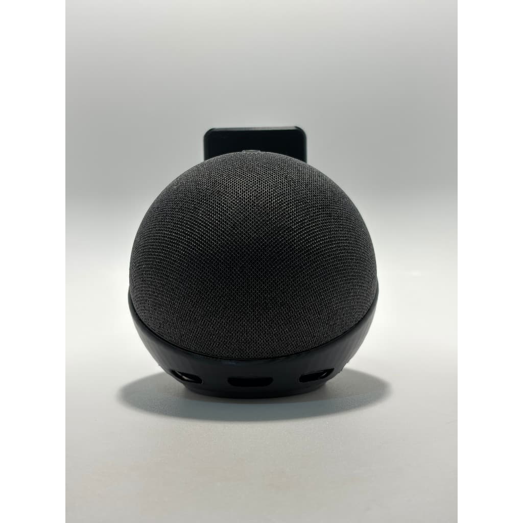 Suporte de Parede para Alexa Echo Dot 4 e 5 - Organizador de Cabos, Design Compacto