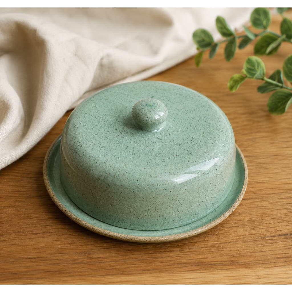 Queijeira Cerâmica Artesanal (Várias Cores) Premium/Cozinha/Decoração/Louça/Café/Casa/Luxo/Queijo