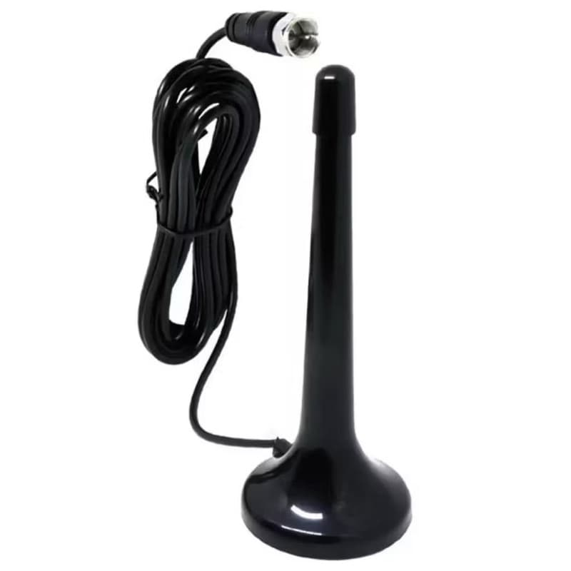 Antena Digital Interna e Externa Full Hdtv Uhf 4K Cabo de 3  Metros Para Tv e Conversor Digital 3001