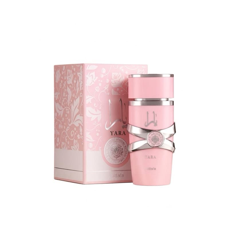 Perfume Yara Rosa Lattafa Original - 100ml Feminino