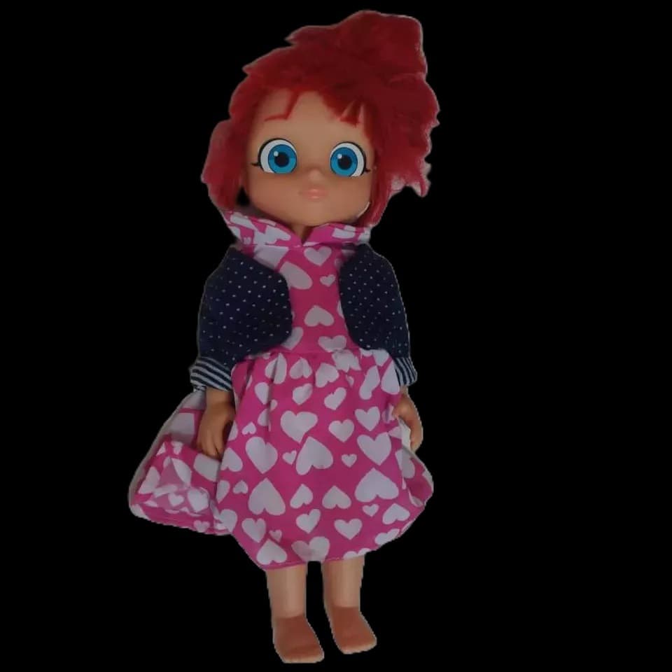 Ruby Baby Brink Articulado 40cm Boneca Rainbow