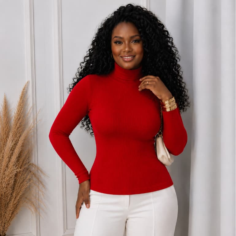 Blusa Feminina Cacharrel  Manga Longa - Conforto e Estilo Inverno