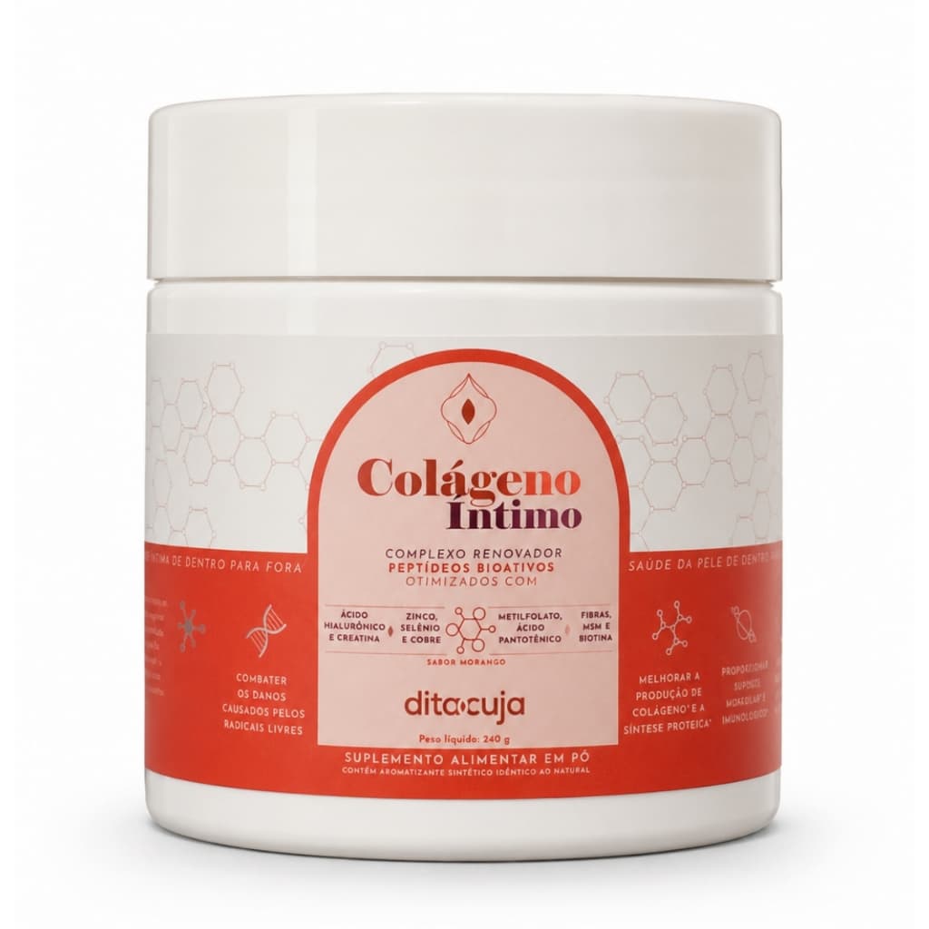 Colágeno Íntimo com Creatina | 20 Doses | Suplemento Feminino | Saúde Íntima e Suporte Muscular