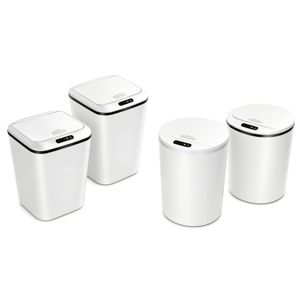 Lixeira Inteligente com Sensor Automático Abertura Sem Toque Banheiro Cozinha