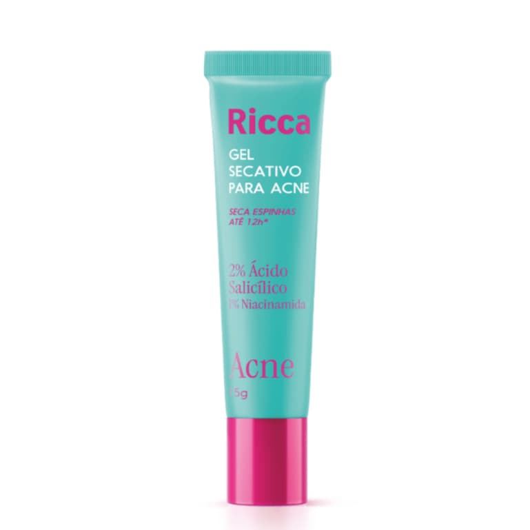 Gel Secativo Para Acne Ricca 15ml 3864