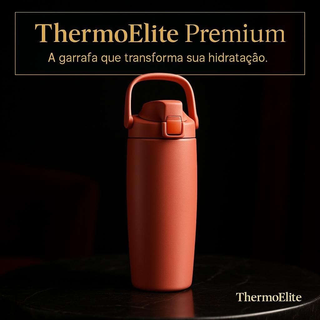 Garrafa Termica Portatil Capacidade 900ml Com Alca Facil Transporte Varias Cores
