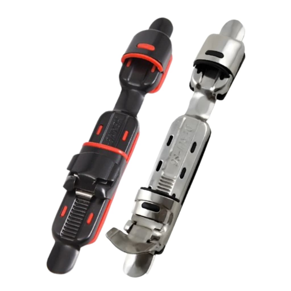 Suporte para Molinete Ultralight Reel Seat Jacaré para Montagem Varas UL Carretilha Prendedor Pesca