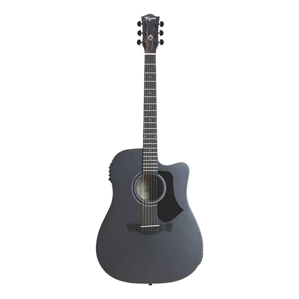 Violão Elétroacústico Tagima Latin America Andes Metallic deep silver satin Elétrico Aço Cutaway