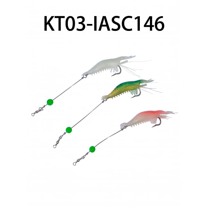 Isca Camarão Artificiai Silicone 7cm Robalo Corvina