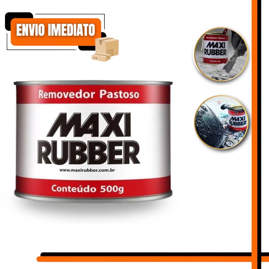 Removedor Pastoso 500g - MAXI RUBBER