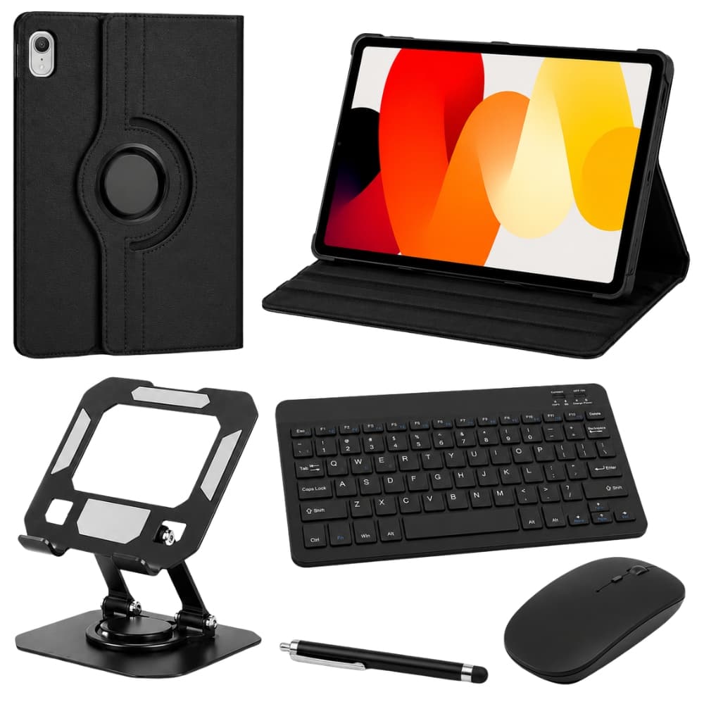 Kit Premium P/ Lenovo M9 9" Capa + Teclado + Mouse + Suporte