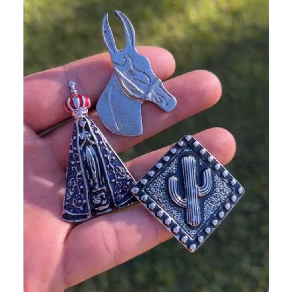 PASSADOR DE LENÇO MULADEIRO UNISEX NOSSA SENHORA MULA CACTO COUNTRY COWGILR BOIADEIRO COWBOY